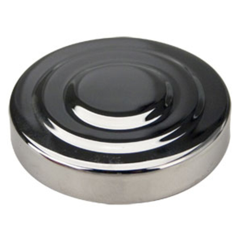 Premium Chrome Plated Draft Beer Tower Cap 2 1/2